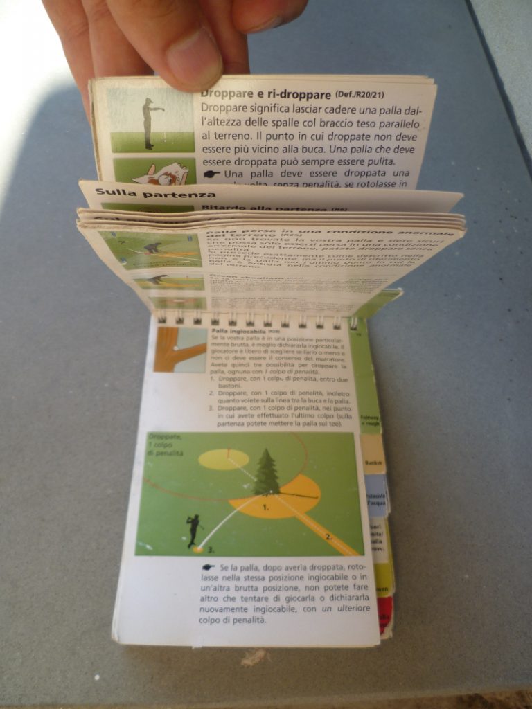 libro regole golf